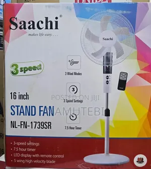 Saachi Stand Fan With Remote