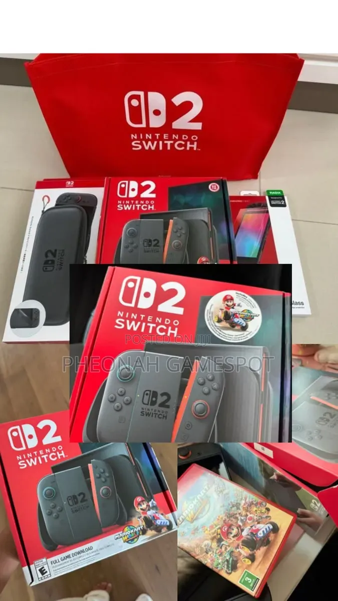 Brand New Nintendo Switch 2 Console With All It's Accessories