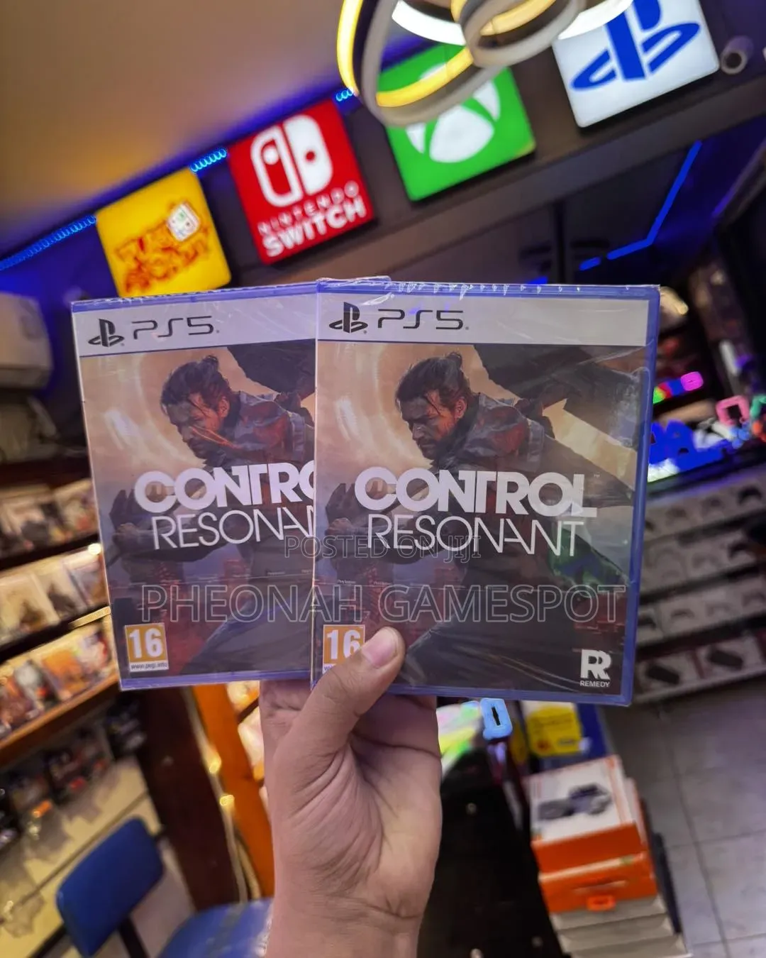 Control Resonant Game Cd for PlayStation 5