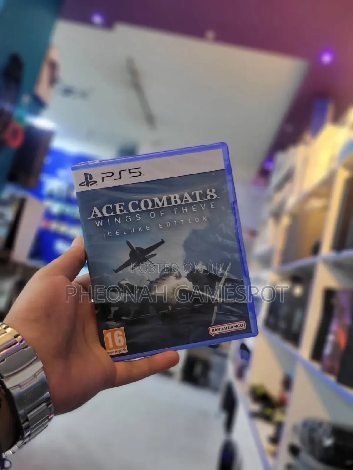 Ace Combat 8 Wings of Theve Deluxe Edition Game Cd for PlayStation 5