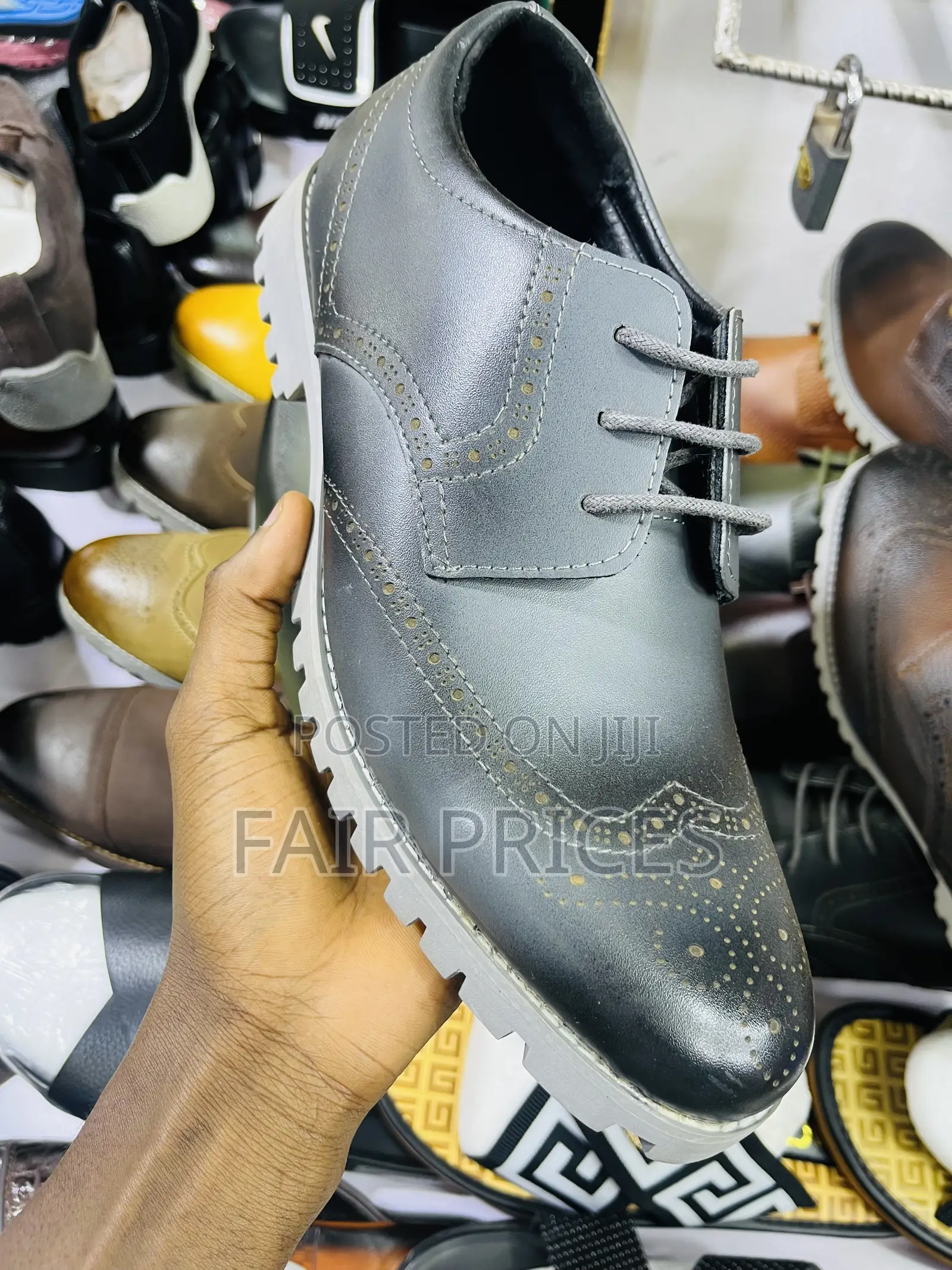 Grey Timberland Oxfords