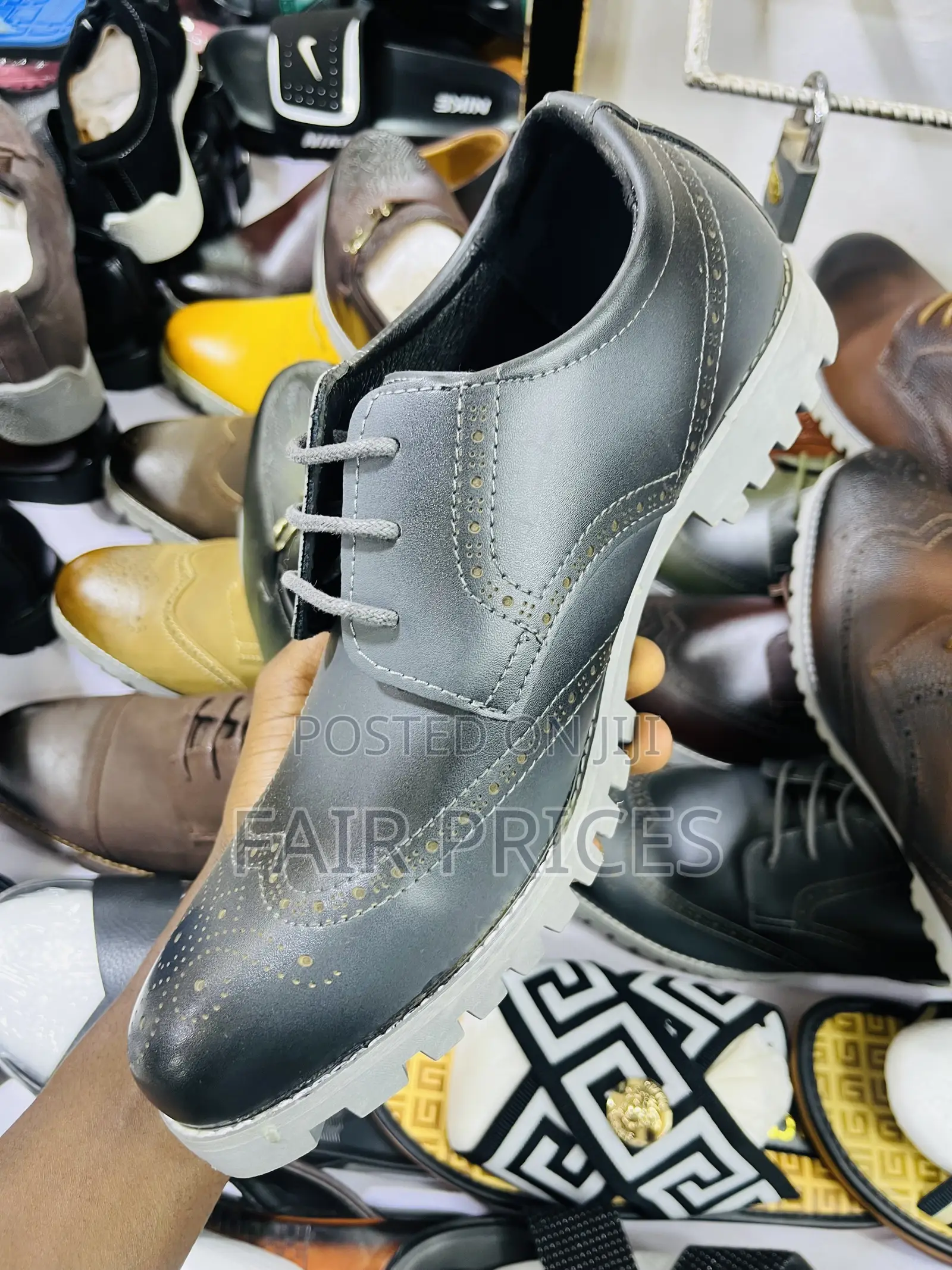 Grey Timberland Oxfords
