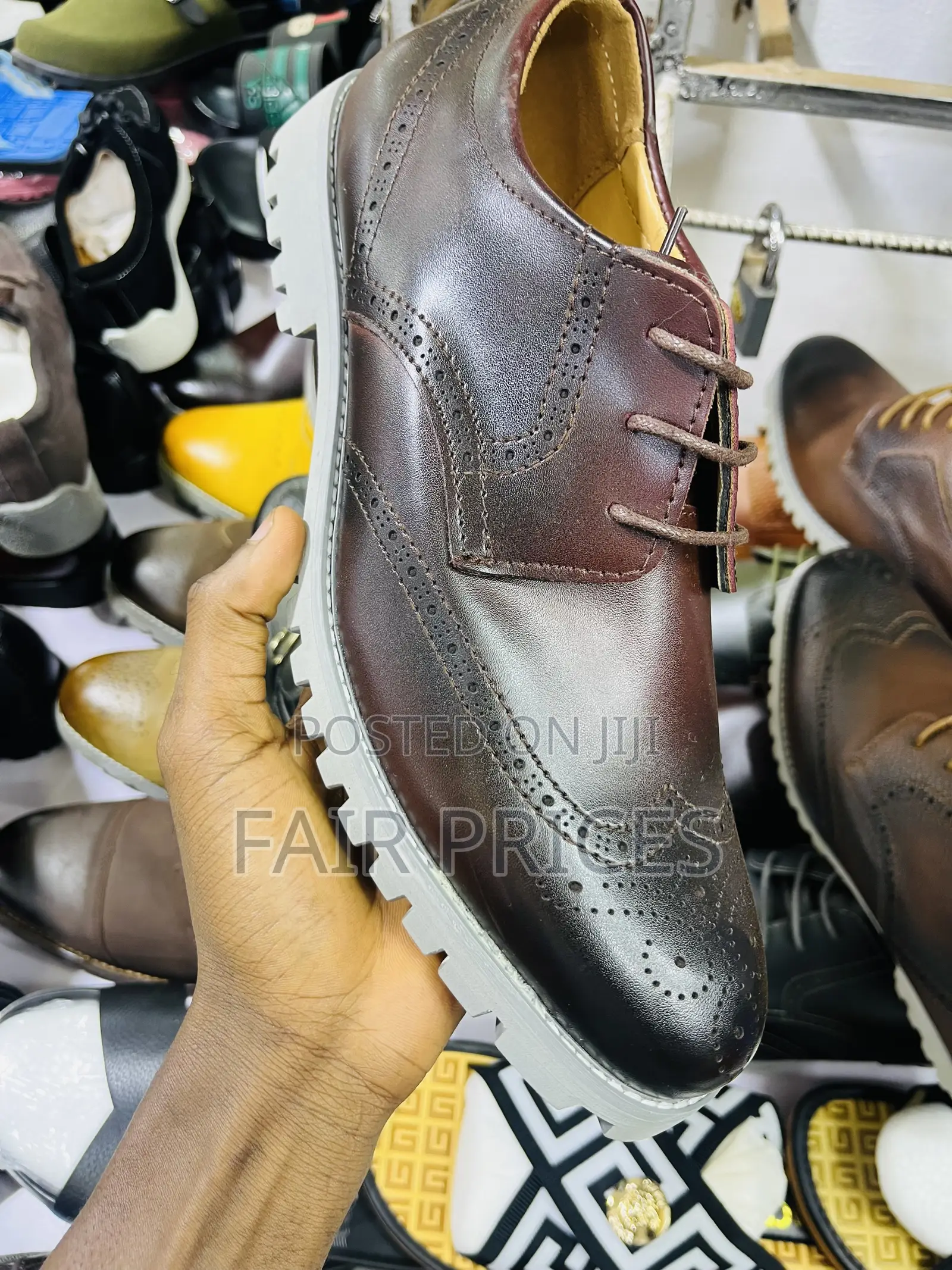 Brown Timberland Oxfords