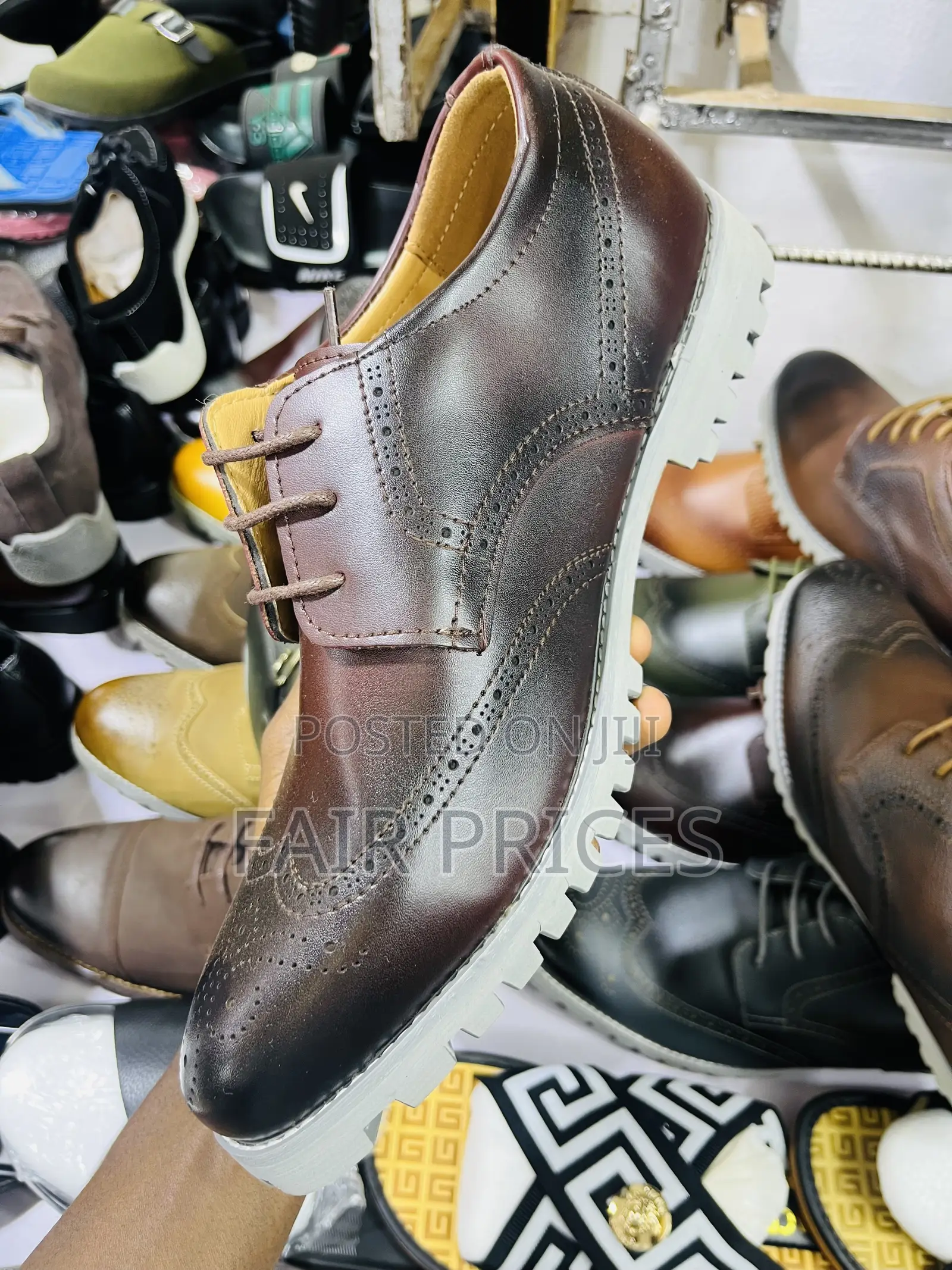 Brown Timberland Oxfords