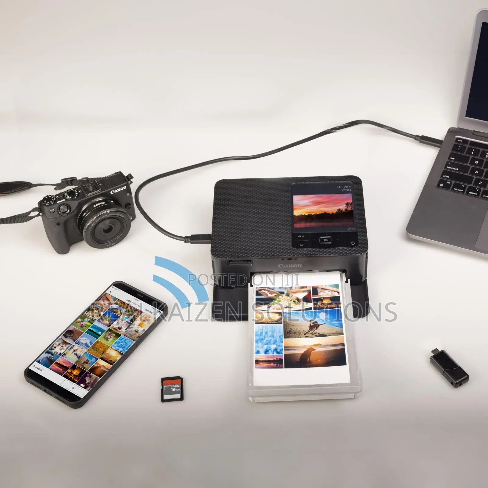 CANON Selph Wireless Compact Photo Printer | Wi-Fi| USB| App
