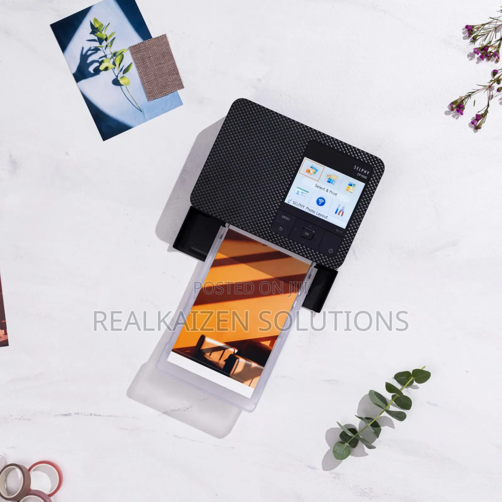 CANON Selph Wireless Compact Photo Printer | Wi-Fi| USB| App