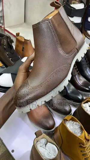 Leather Timberlands