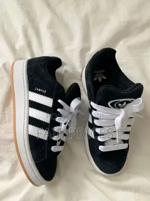 Original Adidas Campus Black White