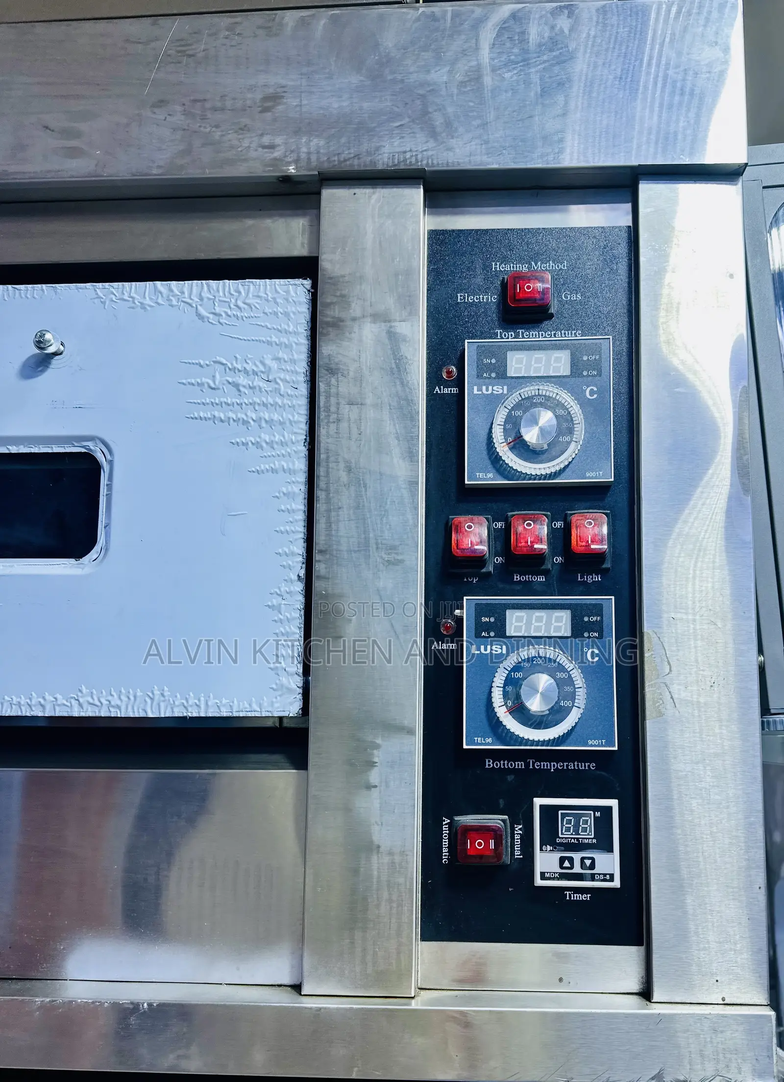 Commercial Oven Electric & Gas 2in1