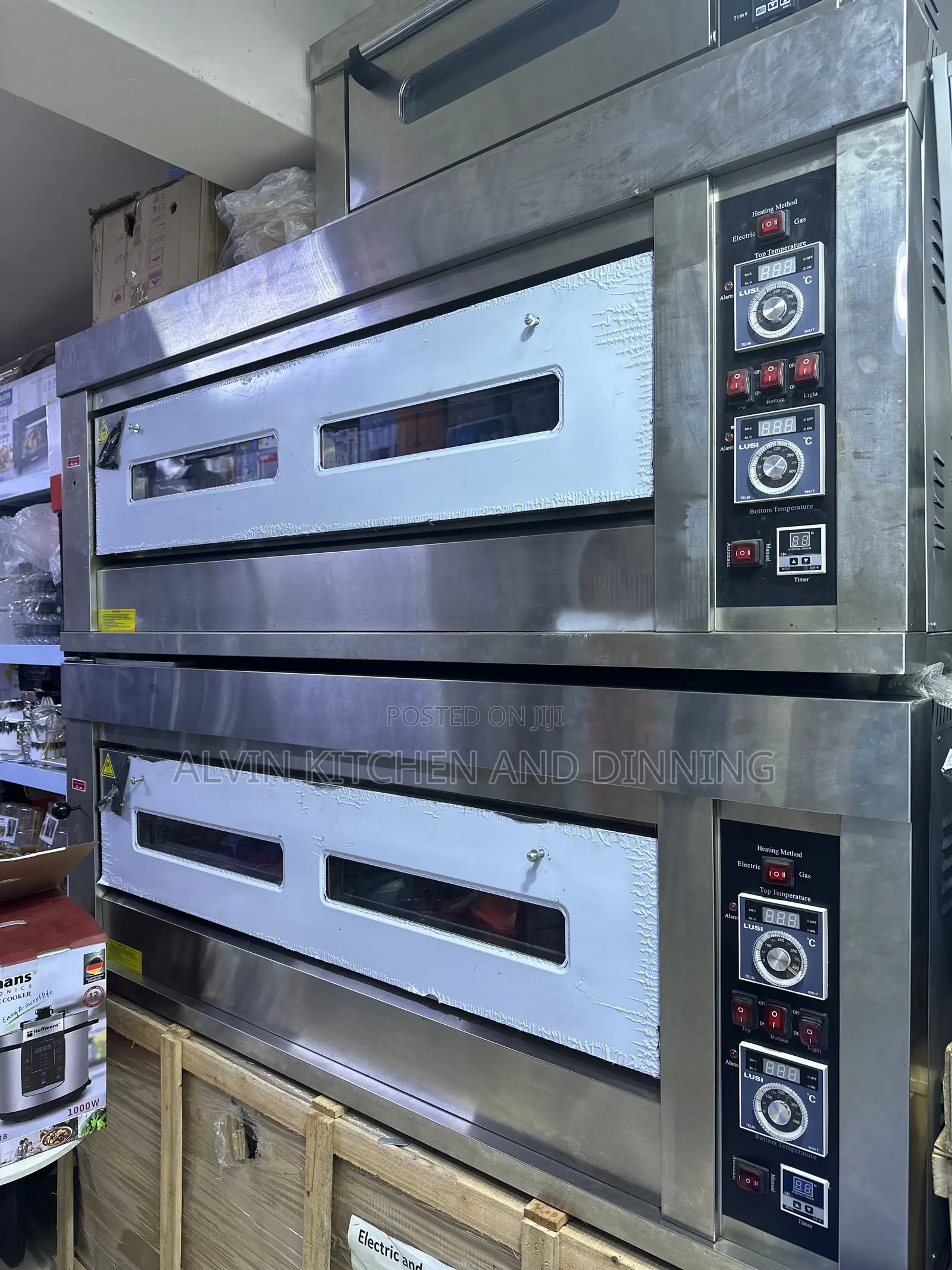 Commercial Oven Electric & Gas 2in1