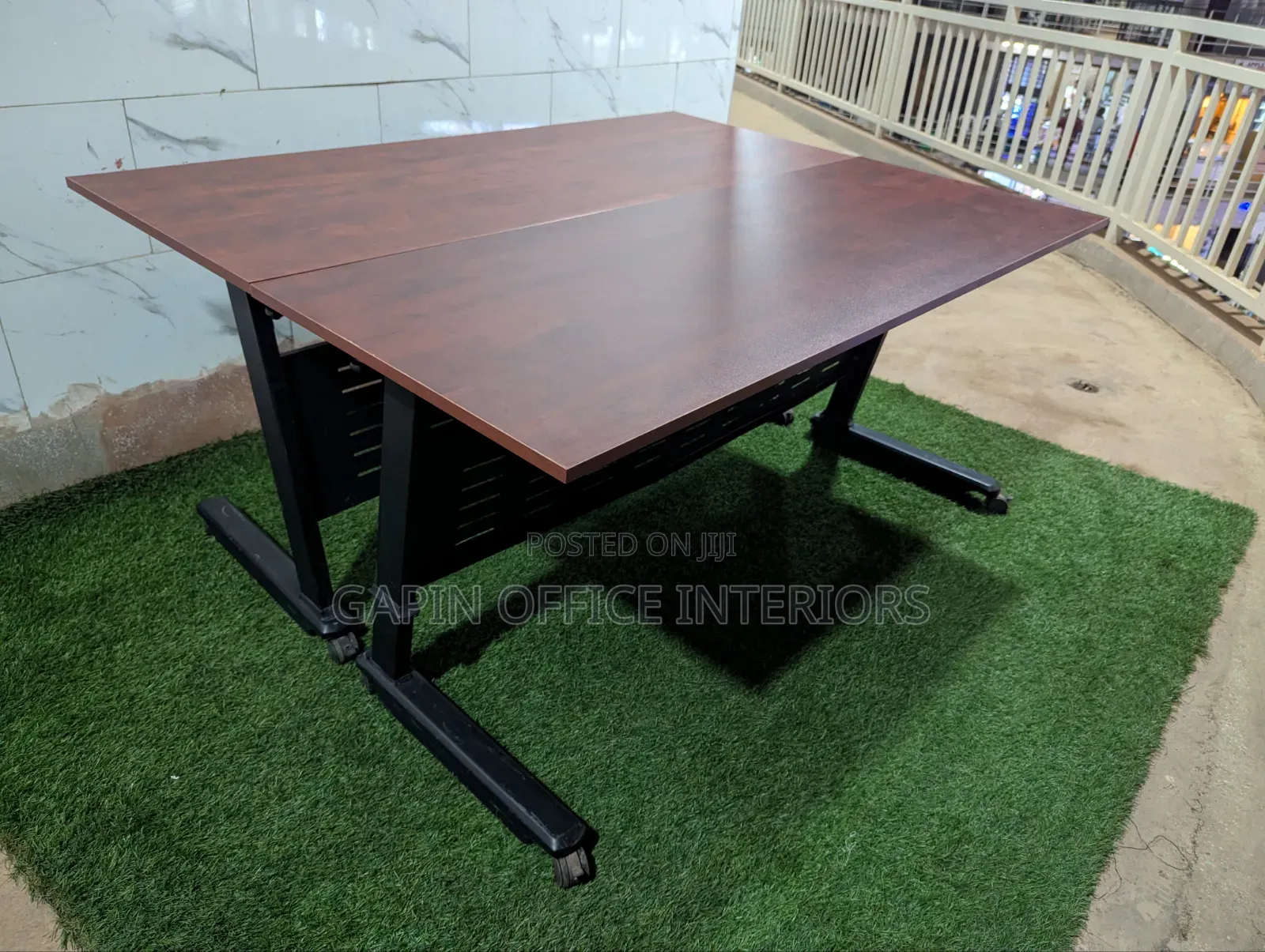 Combined Foldable Conference Table of Size 1.6m by 1.2 M for 6 Users