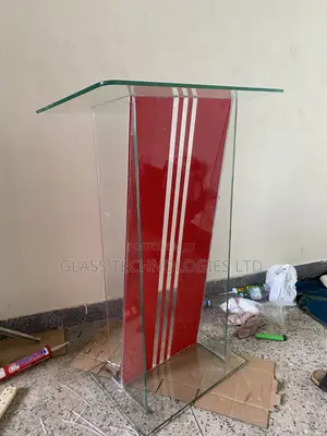 Reddish Podium