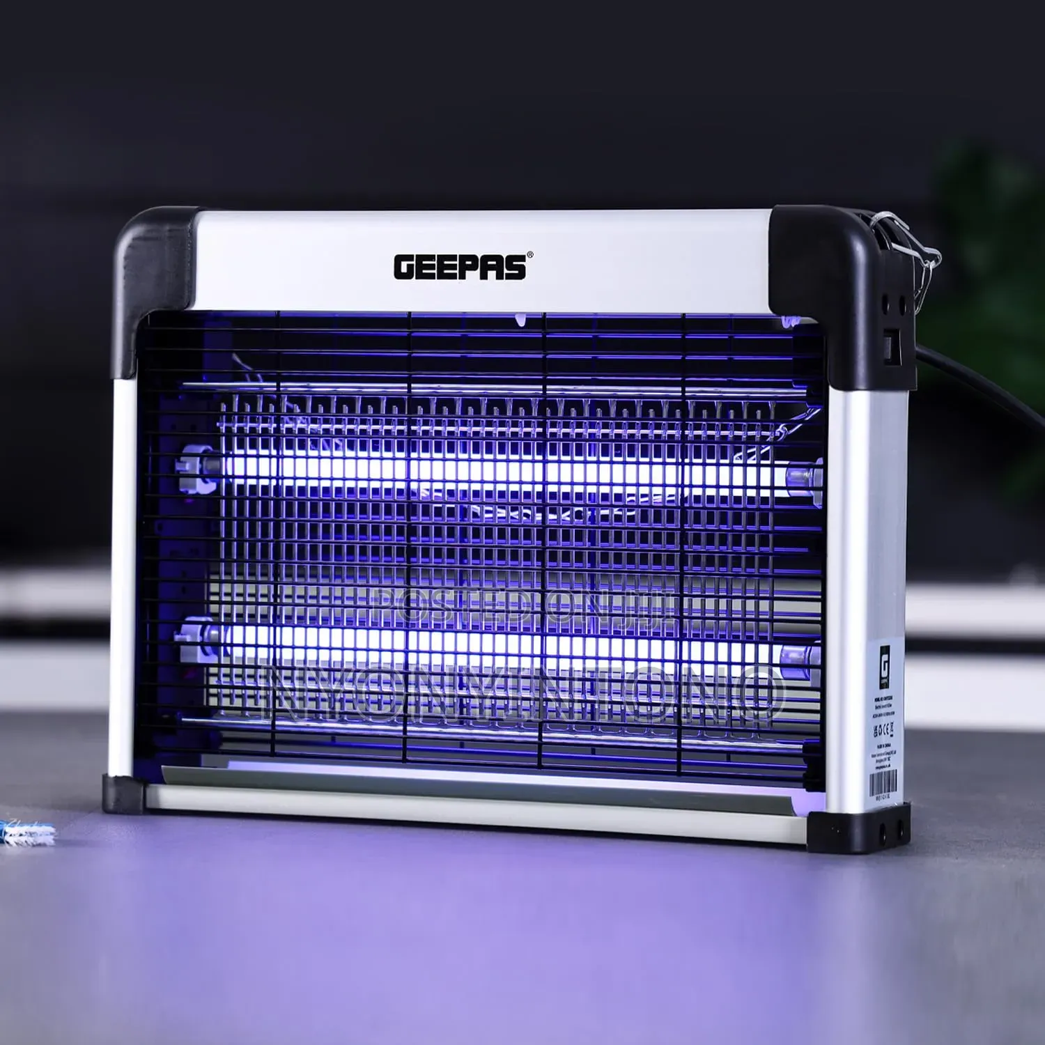 Geepas Insect Killer Come With 2yrs Warranty.