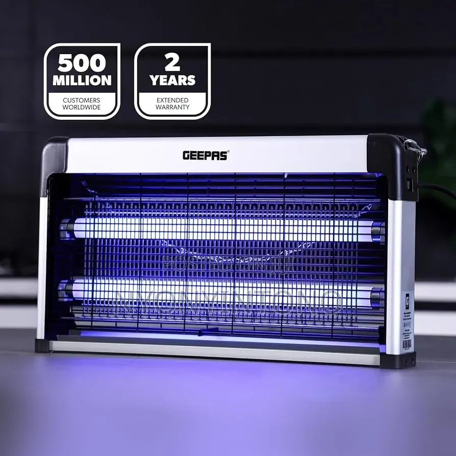 Geepas Insect Killer Come With 2yrs Warranty.