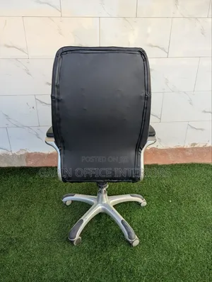 Refurbished Long Back Adjustable Office Chair// Office Furniture