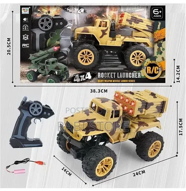 Missile Vehicle Military Truck , Remote Controlled