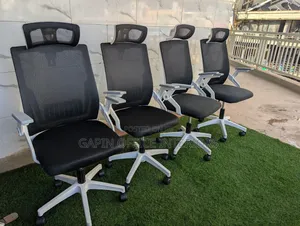 Simple Headrest Office Chairs, Price for Each Piece