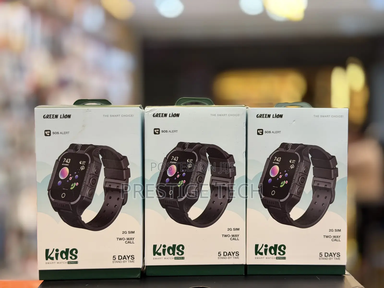 Green Lion Kids Smart Watch Series 5 With Sim Card, Screen 1.44inch