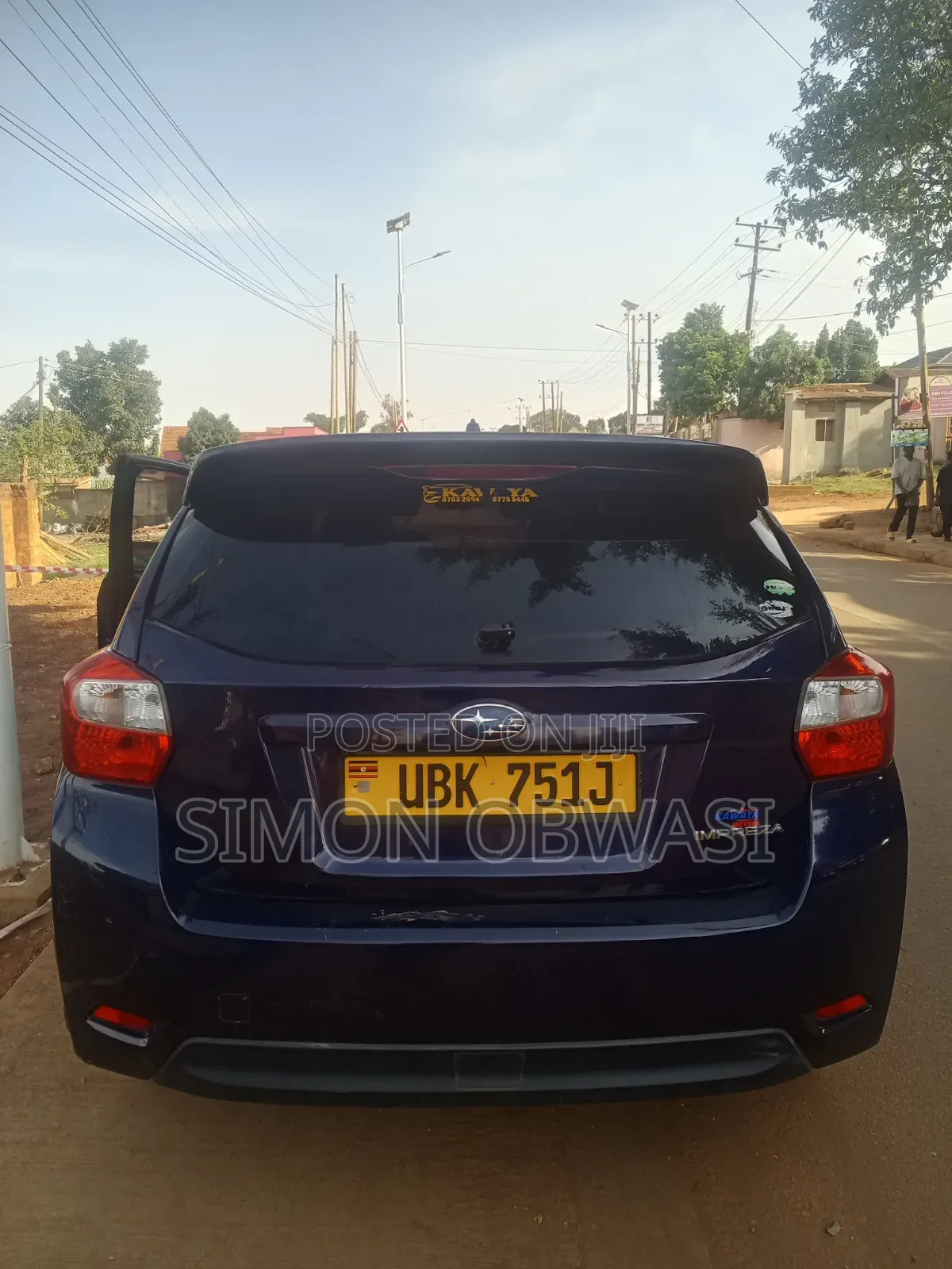 Subaru Impreza 2012 Blue