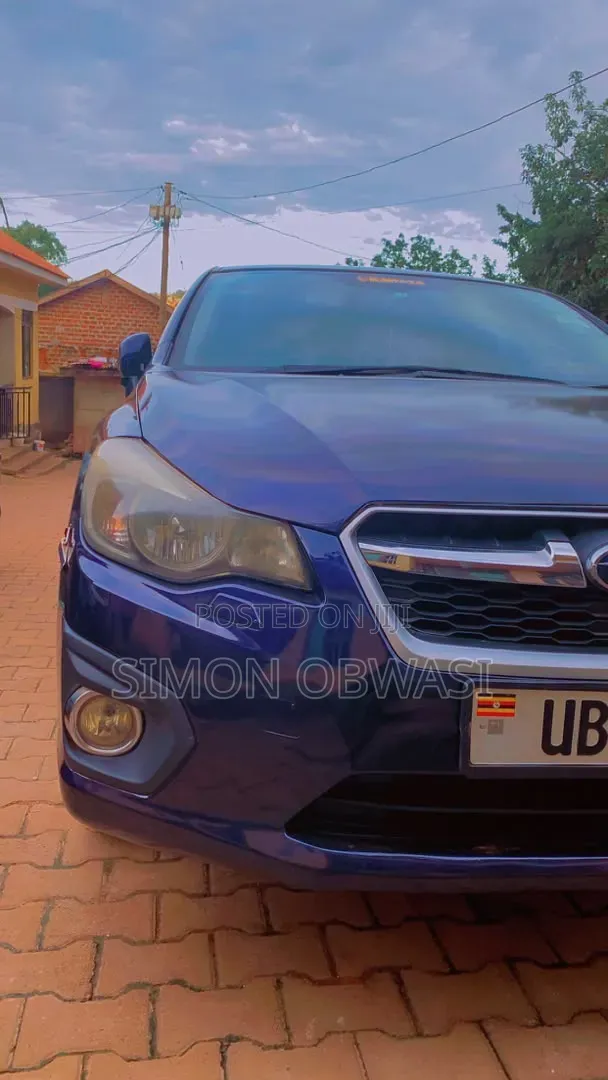 Subaru Impreza 2012 Blue