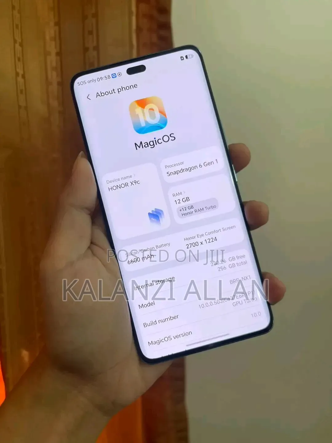 New Honor X9c 256 GB Bronze