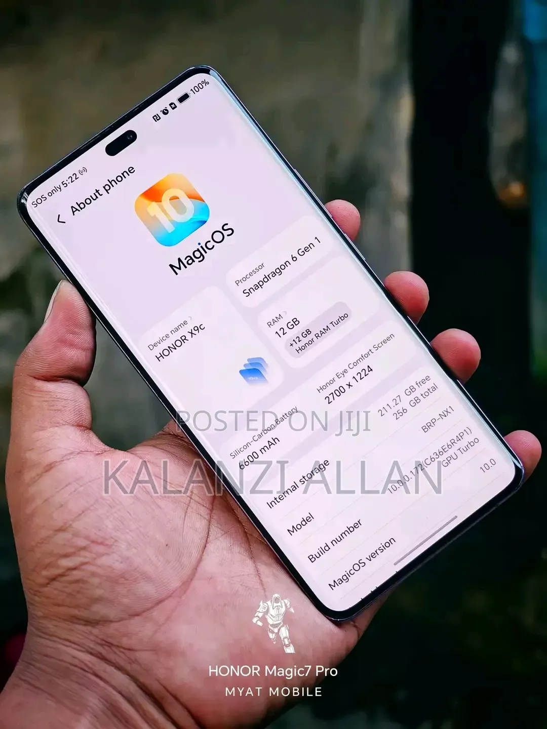 New Honor X9c 256 GB Silver