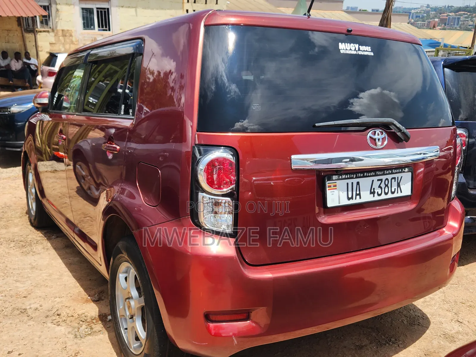 Toyota Corolla Rumion 2011 Maroon