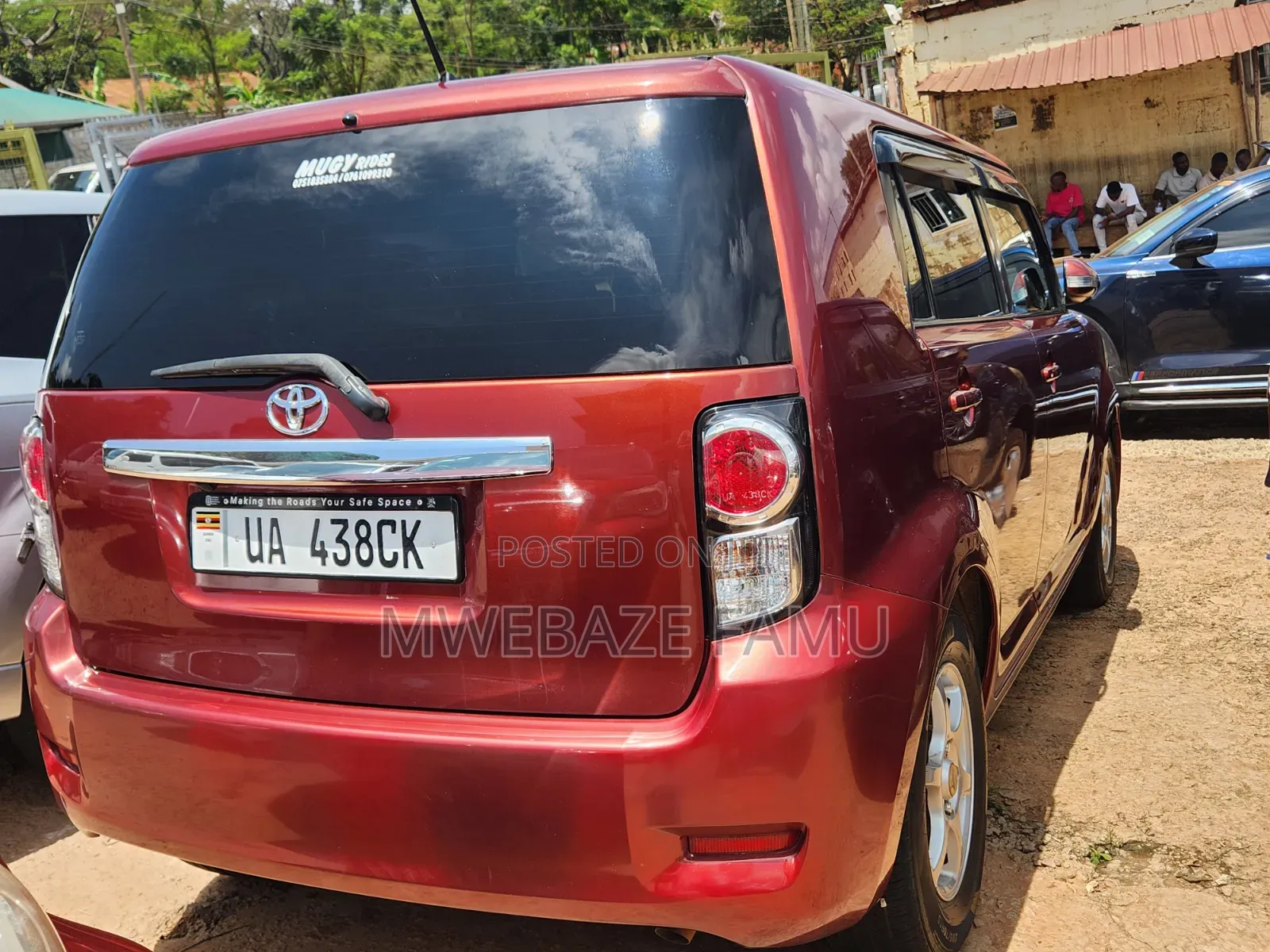 Toyota Corolla Rumion 2011 Maroon