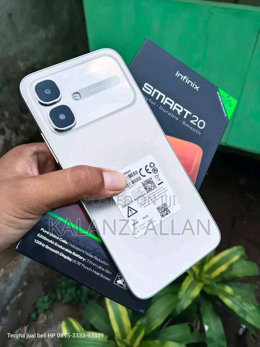 New Infinix Smart 20 128 GB Silver