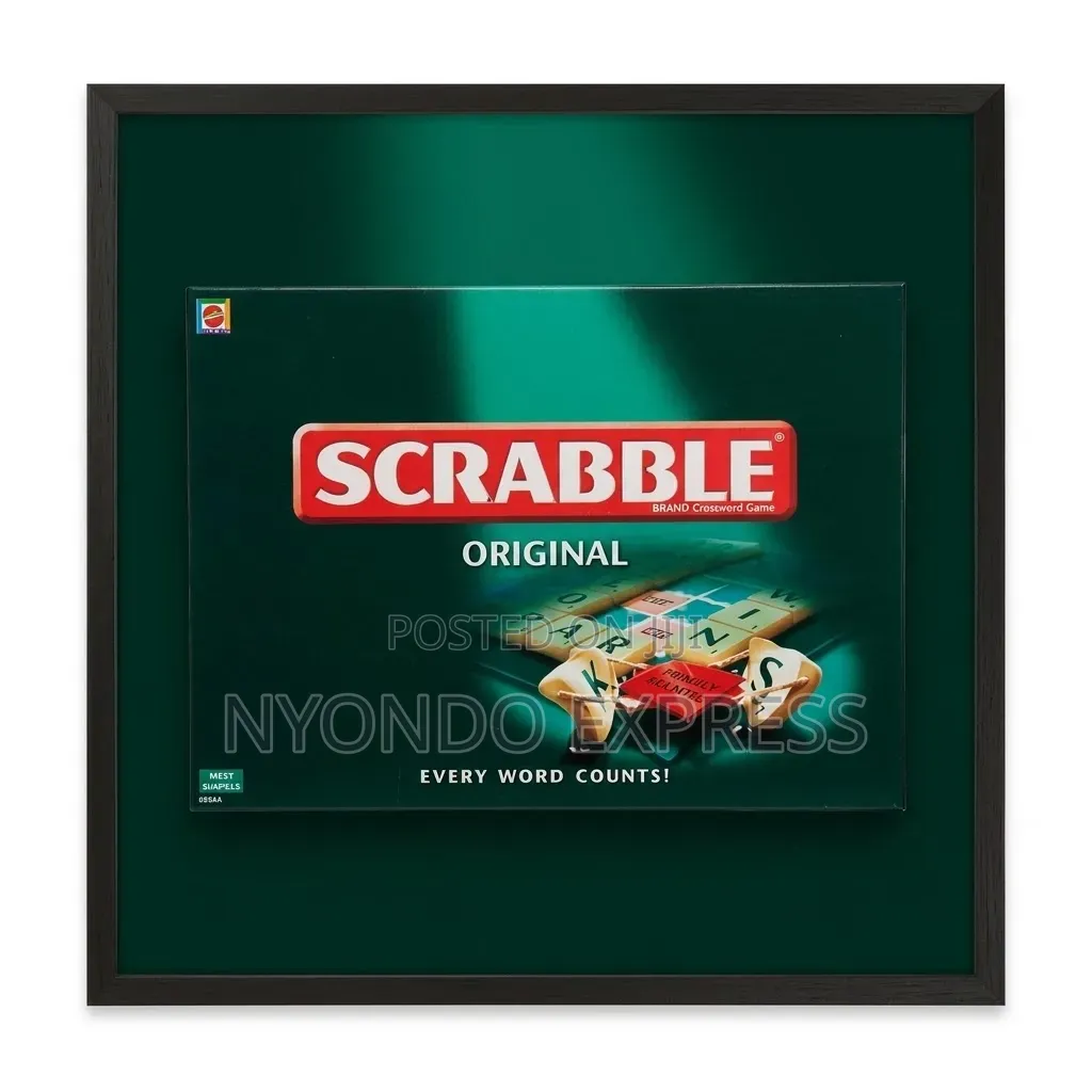 Scrabble Word Board Game Puzzle