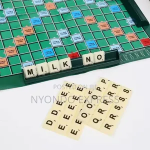 Scrabble Word Board Game Puzzle