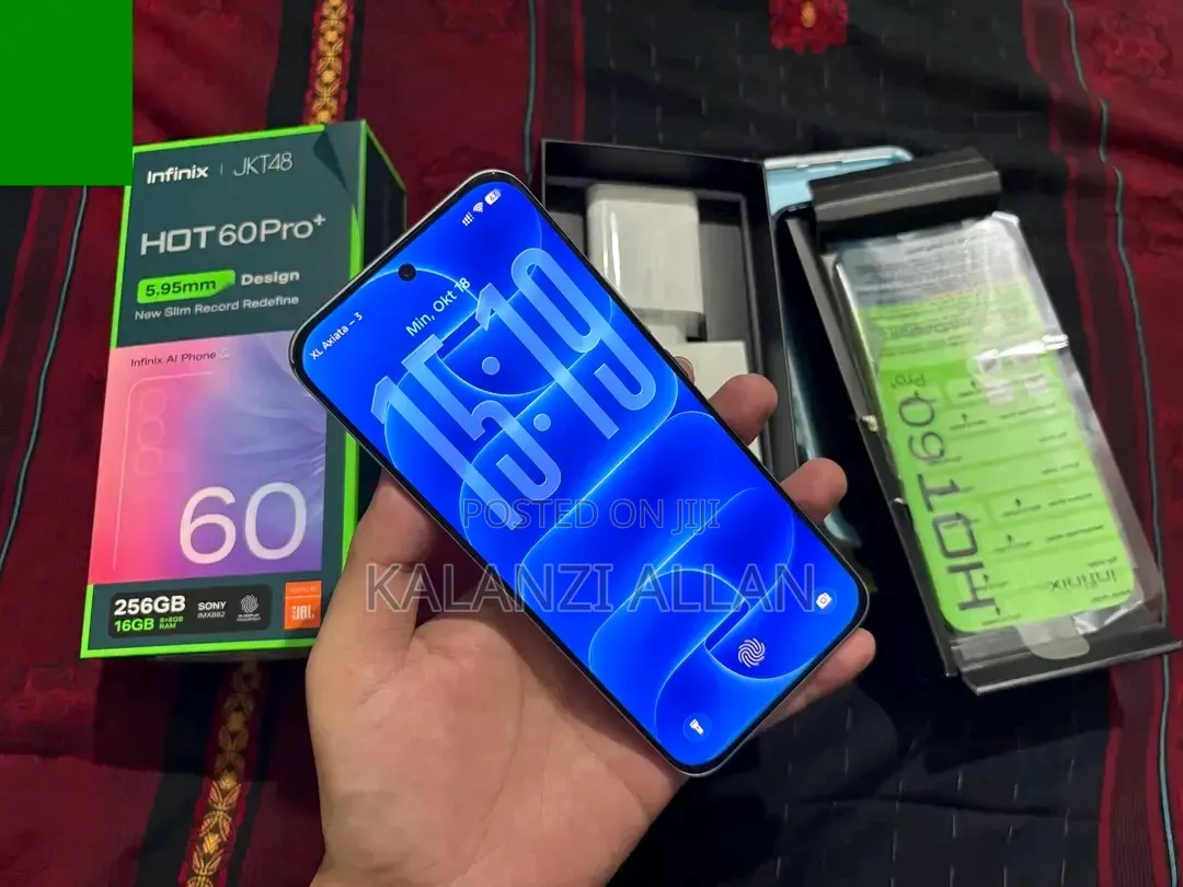 New Infinix Hot 60 Pro+ 256 GB Gray