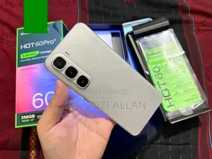 New Infinix Hot 60 Pro+ 256 GB Gray
