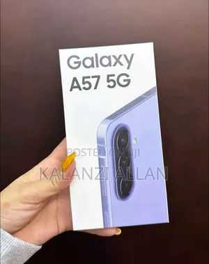 New Samsung Galaxy A57 256 GB Purple