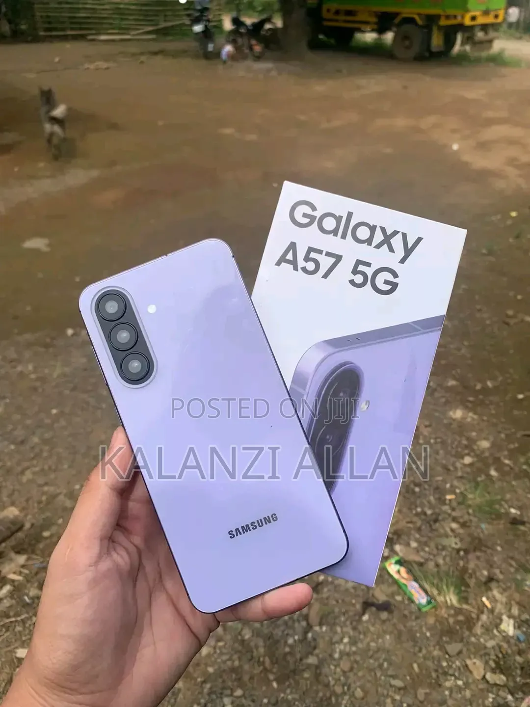 New Samsung Galaxy A57 256 GB Purple