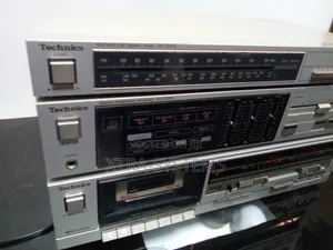 Vintage Technics Silver Face Hi-Fi Stack