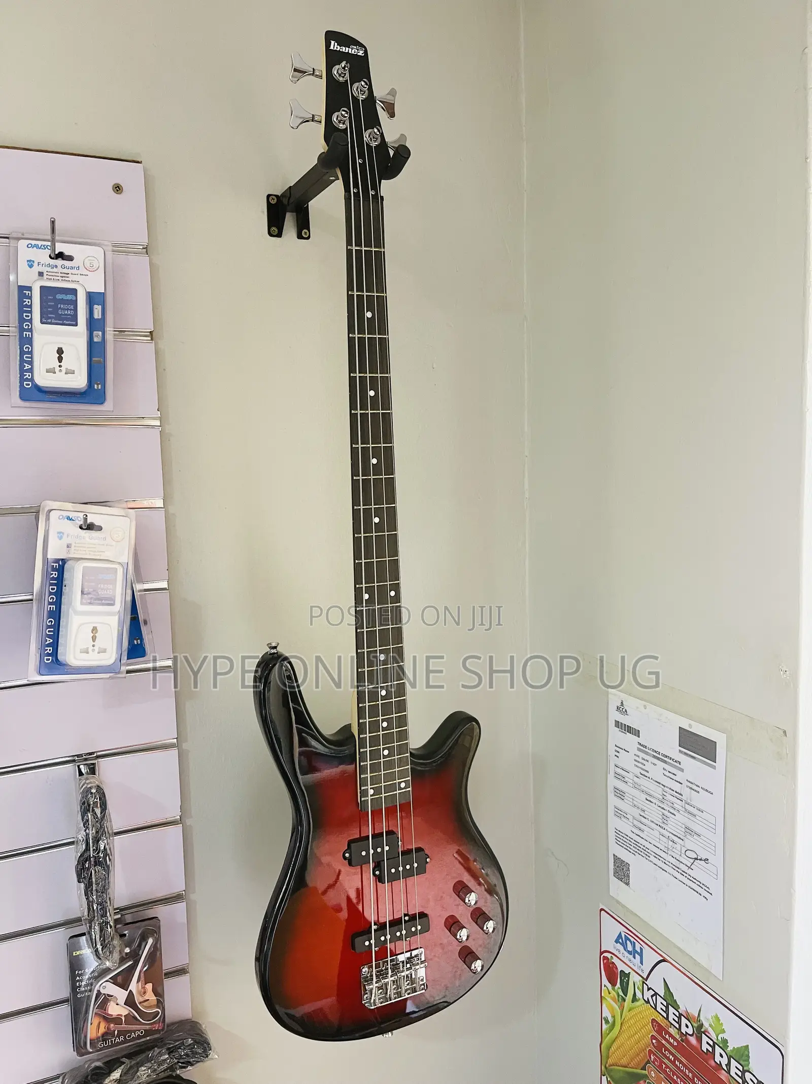 Brandnew Bullet Tunes and Sounds Ibanez 4strings Bass Guitar