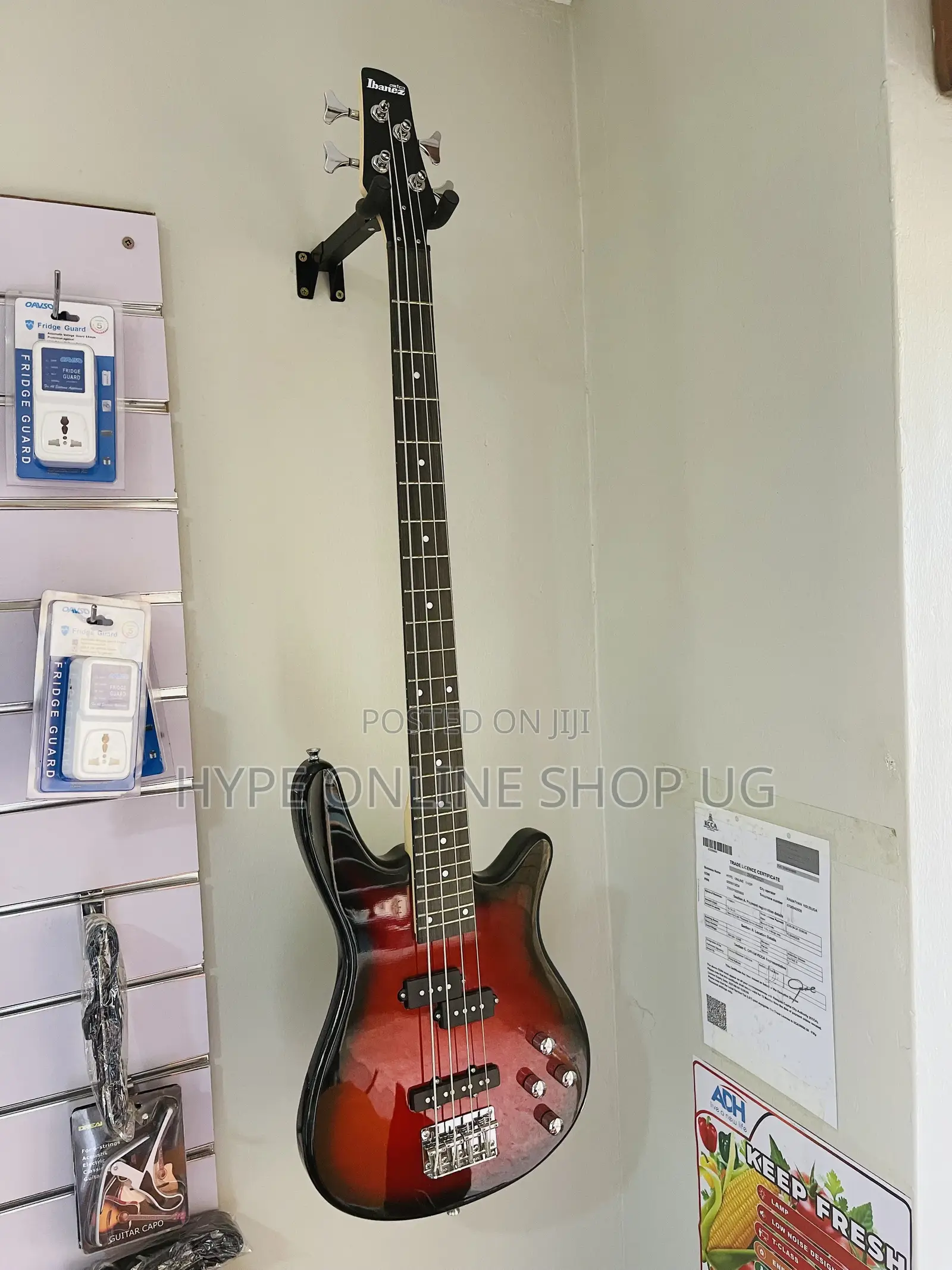 Brandnew Bullet Tunes and Sounds Ibanez 4strings Bass Guitar