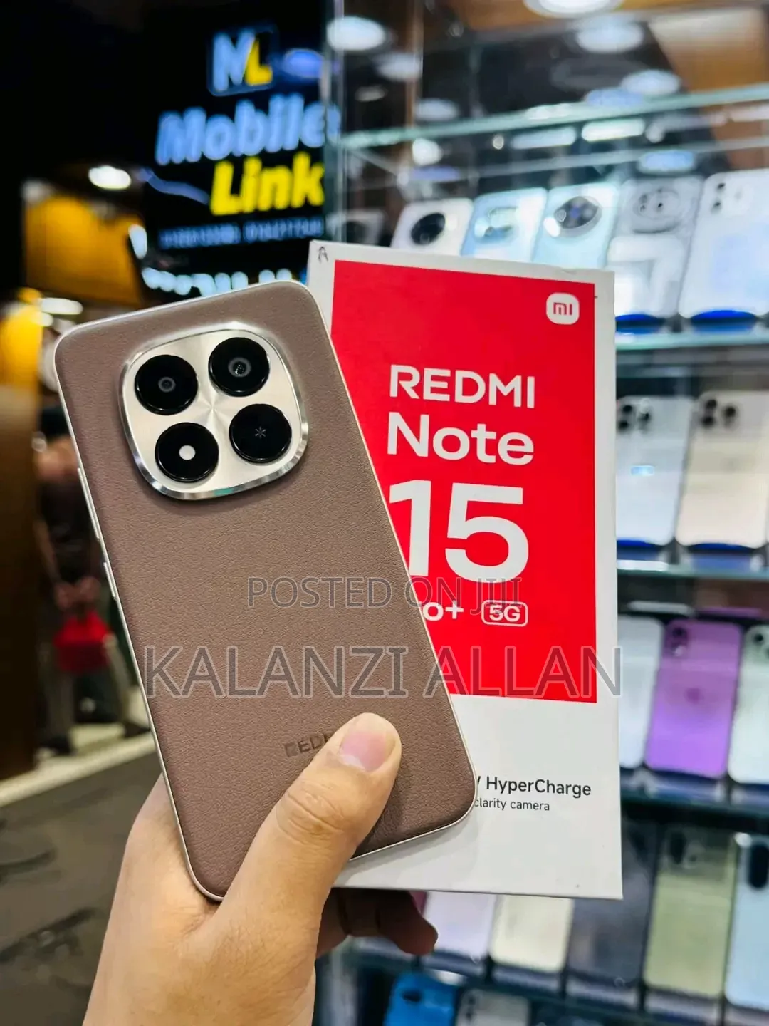 New Xiaomi Redmi Note 15 Pro+ 512 GB Gold