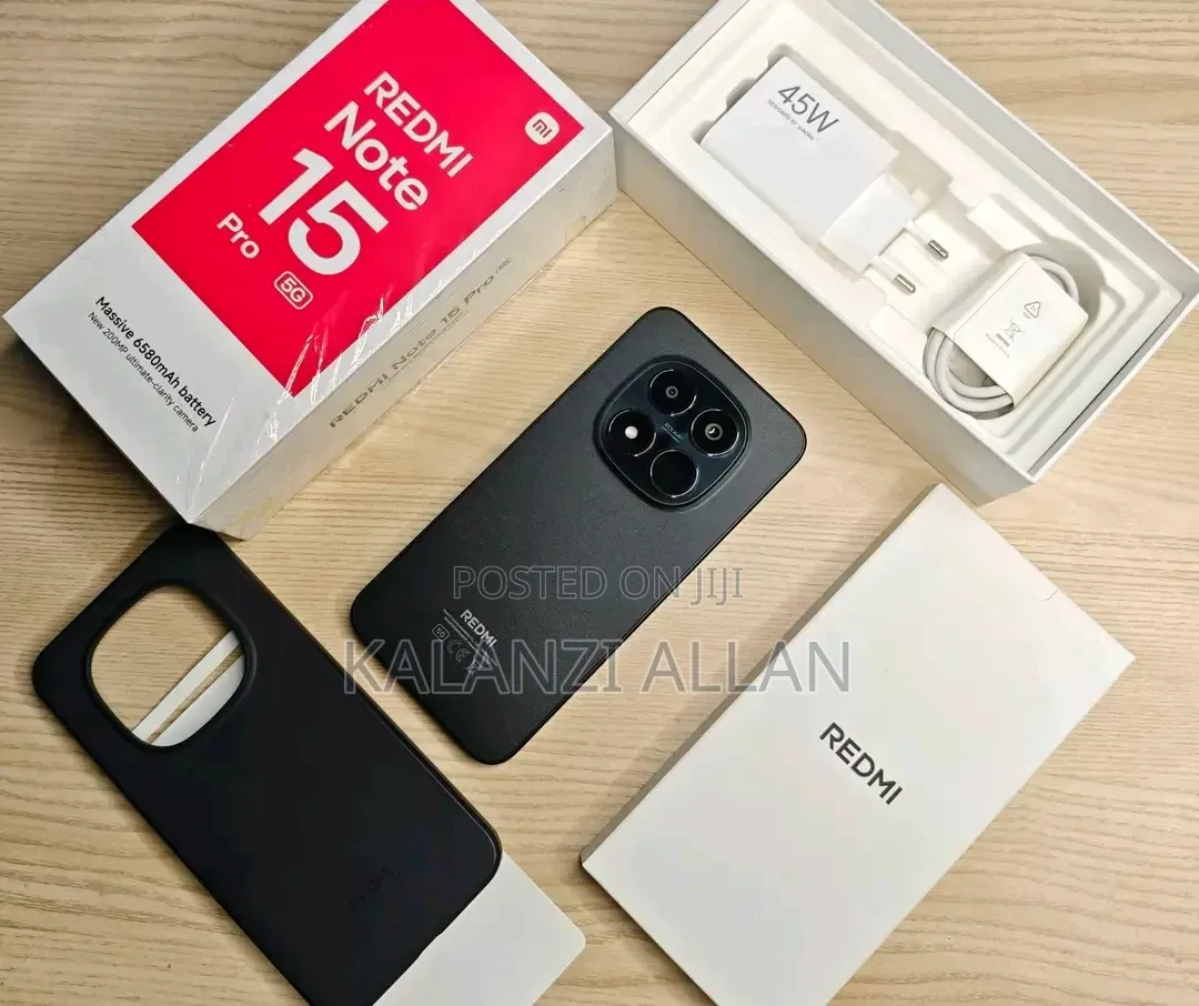 New Xiaomi Redmi Note 15 Pro+ 512 GB Black