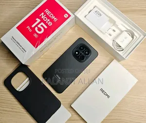 New Xiaomi Redmi Note 15 Pro+ 512 GB Black