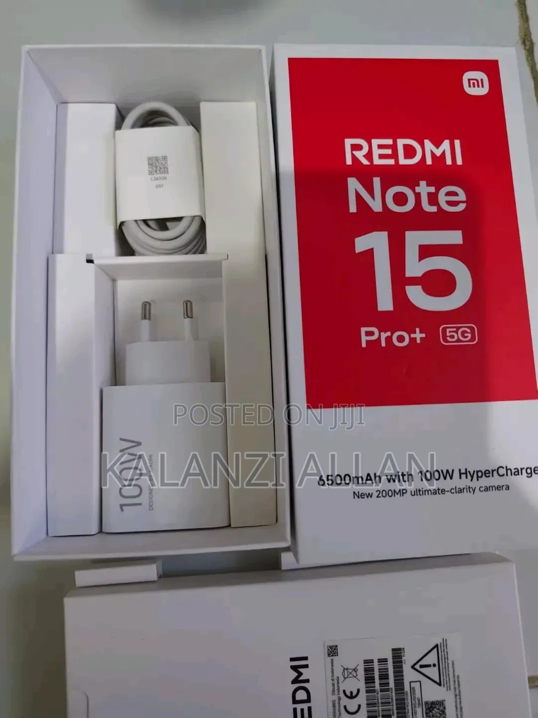 New Xiaomi Redmi Note 15 Pro+ 512 GB Black