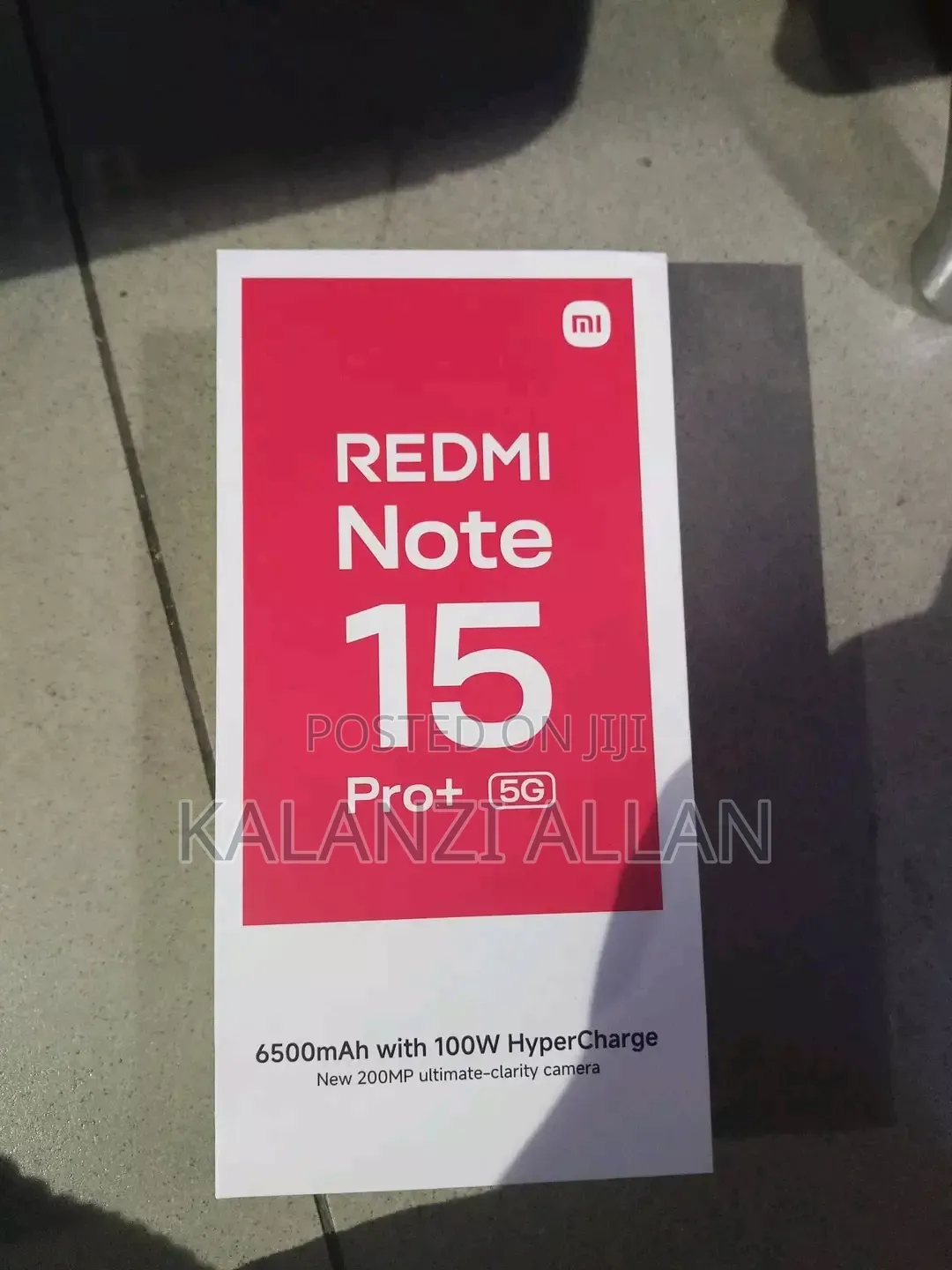 New Xiaomi Redmi Note 15 Pro+ 512 GB Black