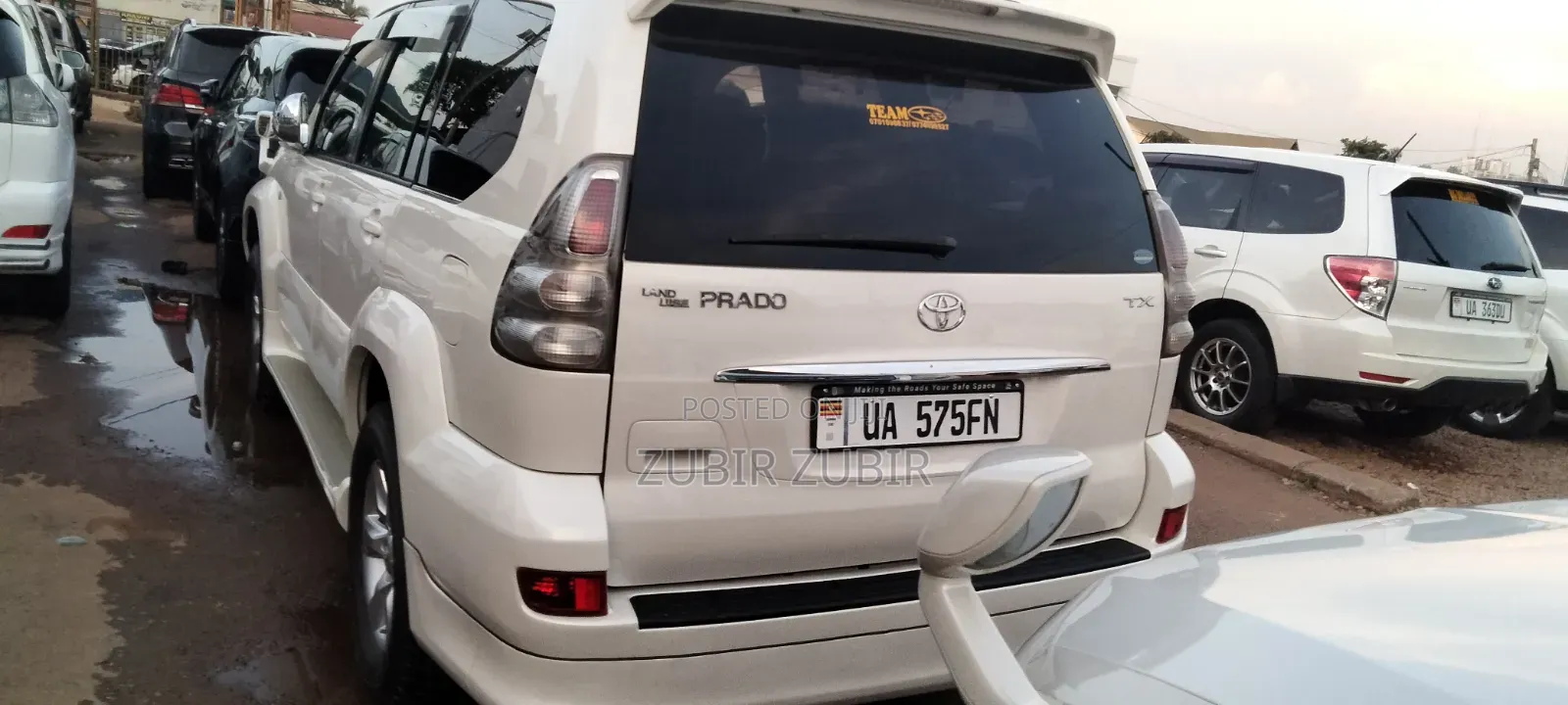 Toyota Land Cruiser Prado 2007 White