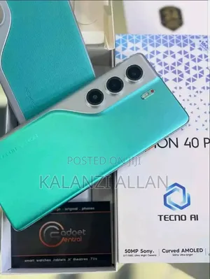New Tecno Camon 40 Pro 5G 256 GB Green