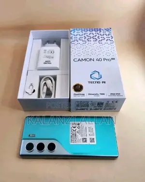 New Tecno Camon 40 Pro 5G 256 GB Green