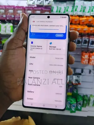 New Tecno Camon 40 Pro 5G 256 GB Gray