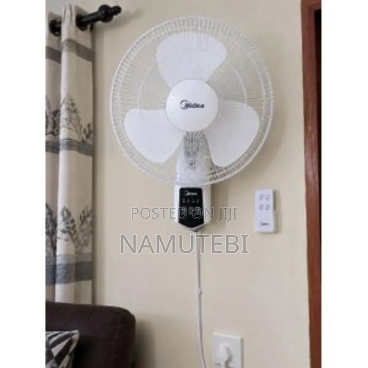 Midea 16 Inch Wall Fan With Remote