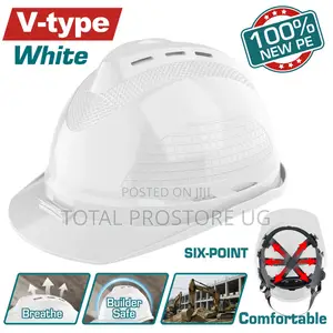 Safety Helmet - White.