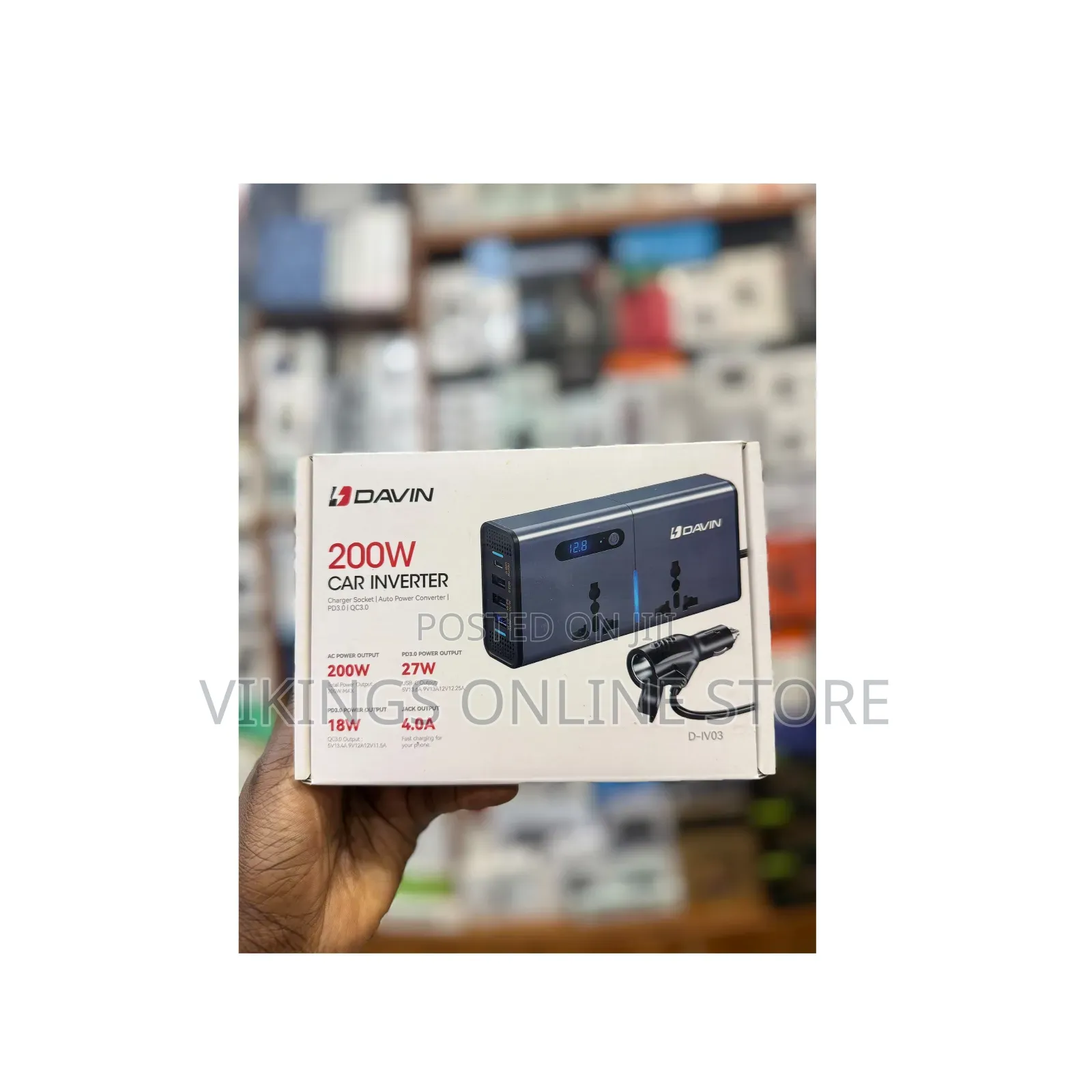 DAVIN 200W Car Power Inverter